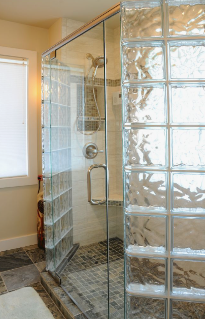 block showers